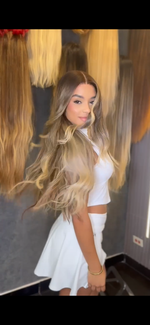 Brown Balayage Wig (12″–50″ Lengths)