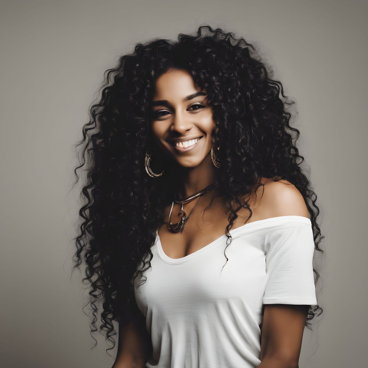 Extensiones exclusivas de cabello rizado natural: de 12” a 48”