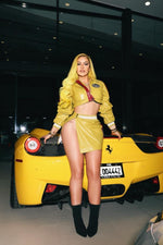 Yellow Wig – Custom 100% Human Hair Wig (12” to 50”)