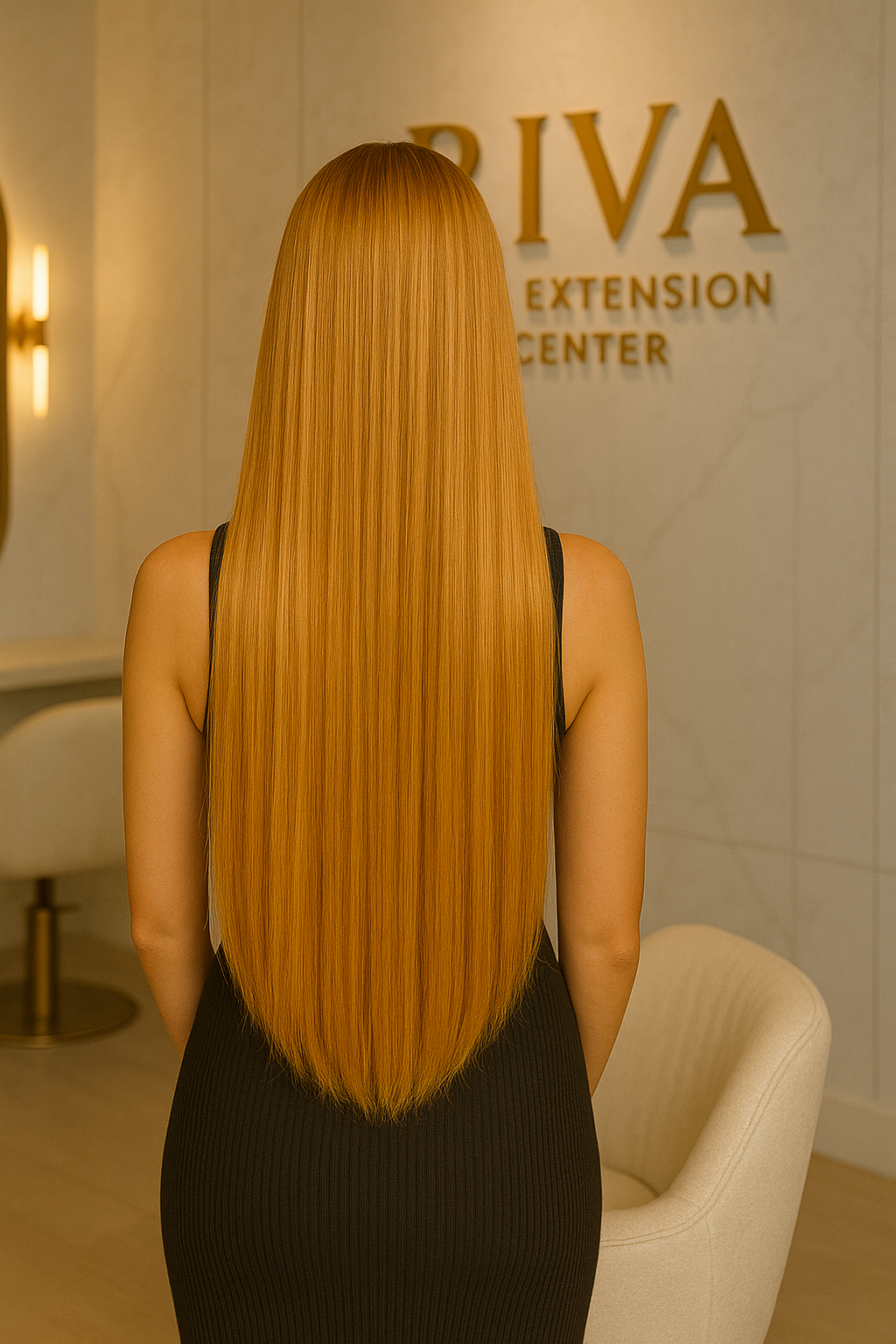 Exclusive Golden Blond Hair Extensions – 12” to 48”