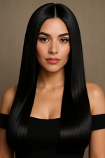 Black Diamond Wig – Premium Virgin Human Hair from Dubai & Eastern Europe (12” to 50”)
