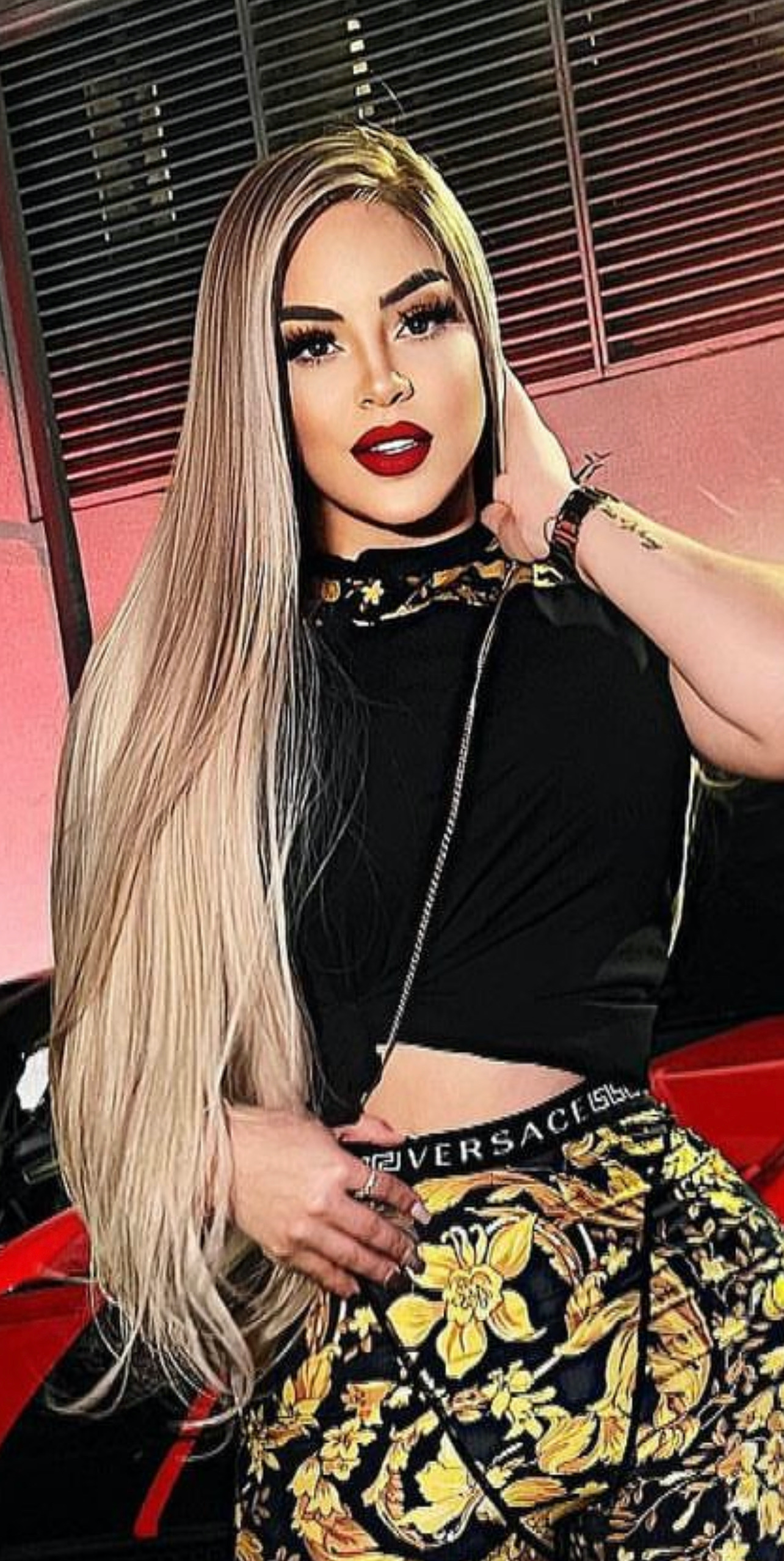 Blonde Highlights Wig – Custom 100% Human Hair Wig (12” to 50”)