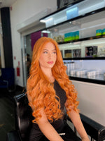 Copper Natural Hair Wig – Premium Quality