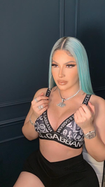 Fantasy Blue Wig 12" - 50" – Limit Edition - Riva Hair Extension Center