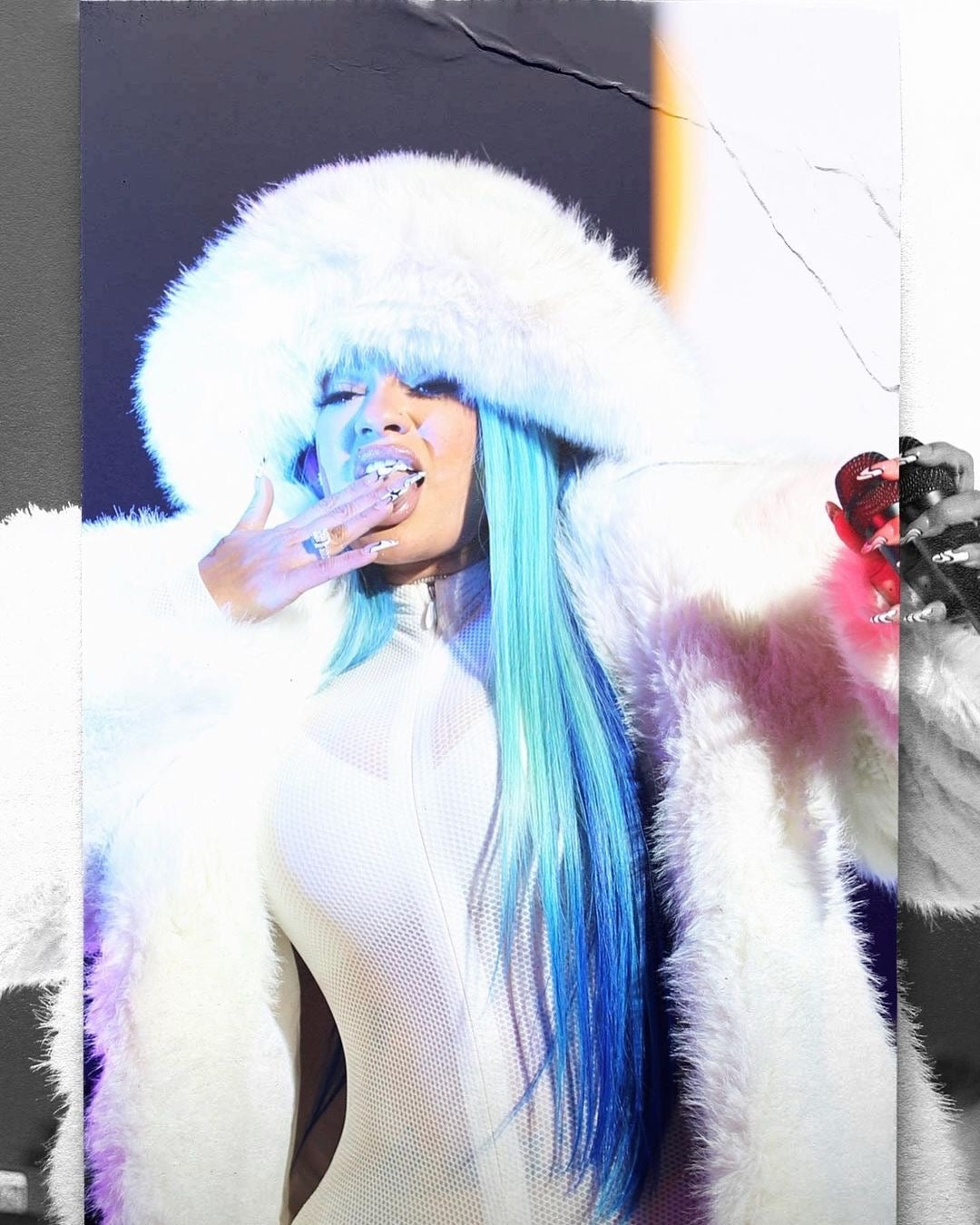 Fantasy Blue Wig 12" - 50" – Limit Edition - Riva Hair Extension Center