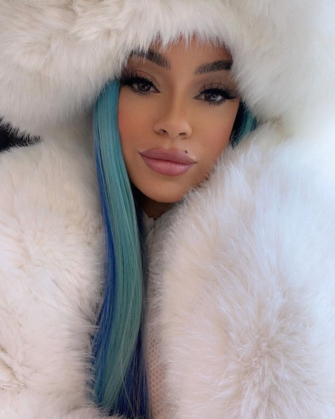 Fantasy Blue Wig 12" - 50" – Limit Edition - Riva Hair Extension Center