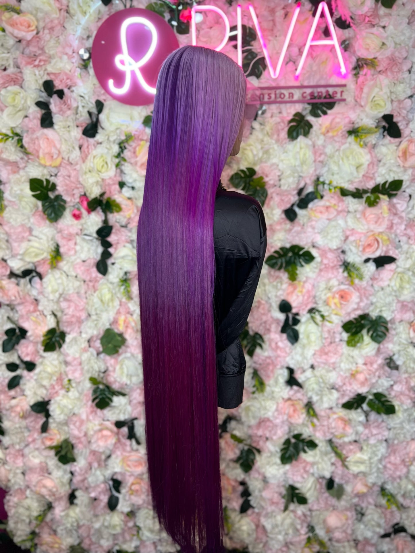 Violet Wig 40" 