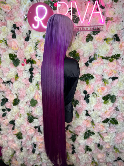 Violet Wig 40" 