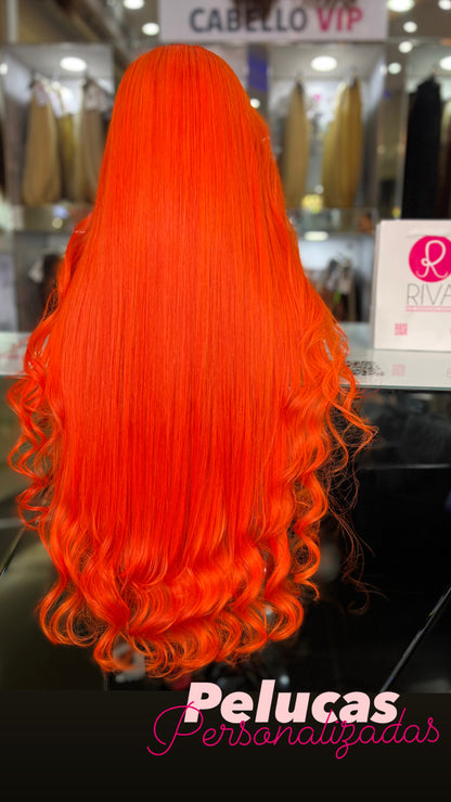 Fantasy Orange Wig
